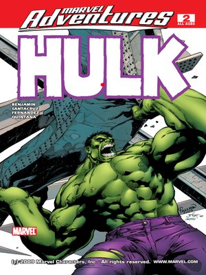 cover image of Marvel Adventures Hulk, Issue 2